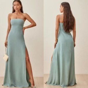 Reformation Ingrid Dress- Celadon